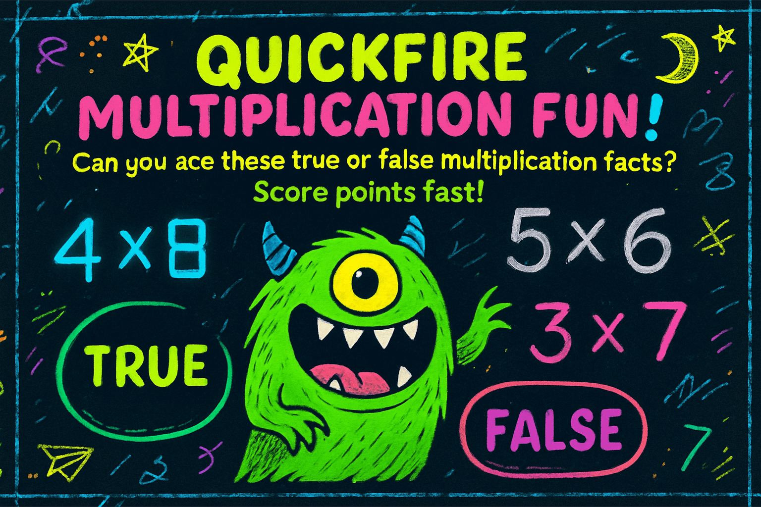 Quickfire Multiplication Fun!