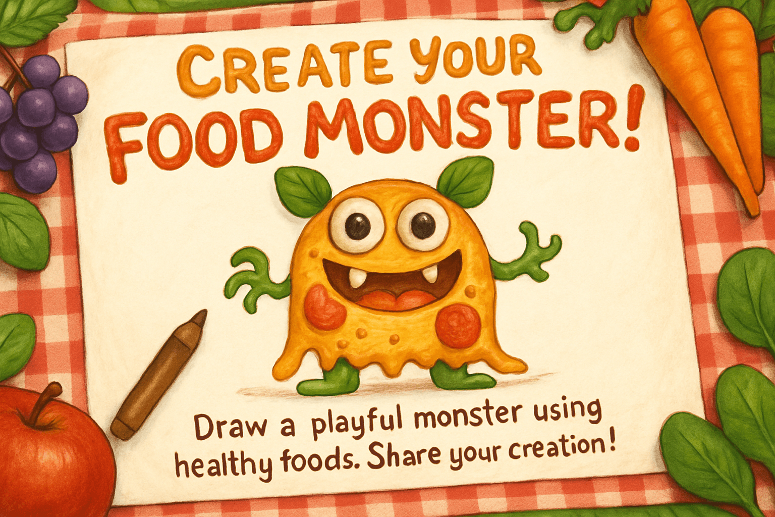 Create Your Food Monster!